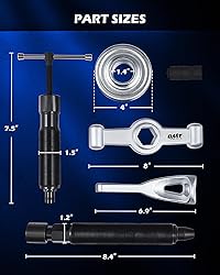 Orion Motor Tech Heavy Duty Hub Puller Kit, Wheel
