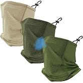 Geyoga 3 Pc Cooling Neck Gaiter | Cooling UV Protection Neck Cover Summer Balaclava with Mesh Breathable Hole Strap Neck Wrap for men women