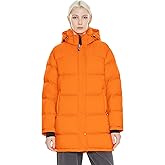 Orolay Women's Mid-Length Thickened Jacket with Detachable Hood Stand Collar Winter Puffer Jacket