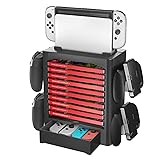 TNP Switch Organizer Station Game Storage Tower
