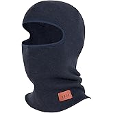 TBUS Men’s Knit Insulated Face Mask Beanie, Thermal Full Face Cover Ski Mask for Cold Weather for Women and Men