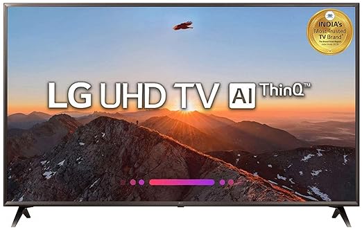 LG 123 cm (49 Inches) 4K UHD LED Smart TV 49UK6360PTE (Black) (2018 model)