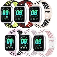 EZ Tuxedo Sport Band Compatible with Apple Watch Band 38mm 40mm 42mm 44mm, Adjustable Breathable Waterproof Soft…