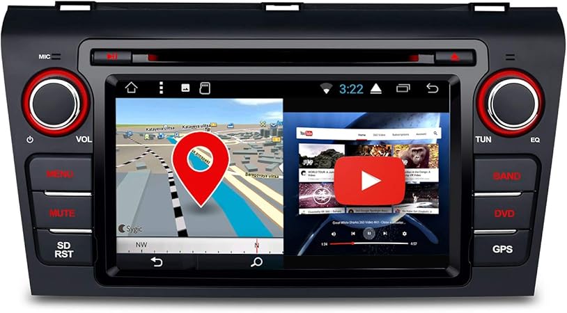 Amazon Pc78m3m Xtrons Mazda3車専用 7インチ Android8 1 2dinカーナビ アンドロイド マツダ3静電式 一体型車載pc Rom16gb 高画質 Dvdプレーヤー Obd2 3g 4g Wifi Bluetooth Gps Dvr 全画面シェアー オーディオ一体型ナビ 車 バイク