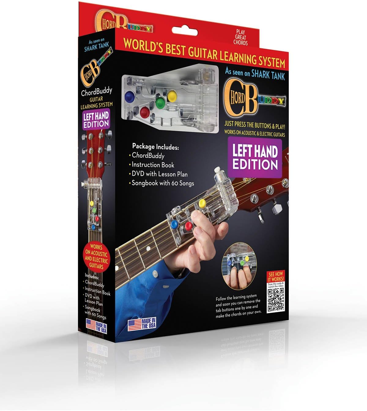 ChordBuddy Left-handed Guitar Learning System