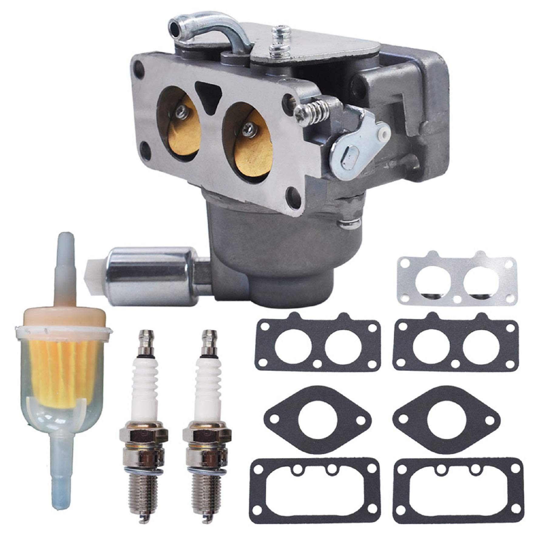 AISENPARTS Lawn Mower Carburetor with Solenoid Valve 799230 Replacement for John Deere L111 L118 L120 LA120 LA130 LA135 LA140 LA145 LA150 791230 799230 699709 499804