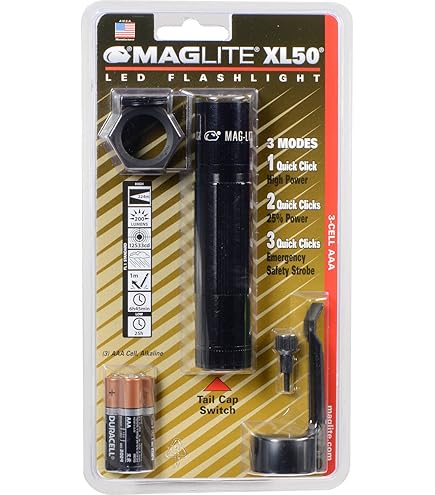 Amazon.com: Mag Instrument XL 50 LED Flashlight w/Strobe, Display