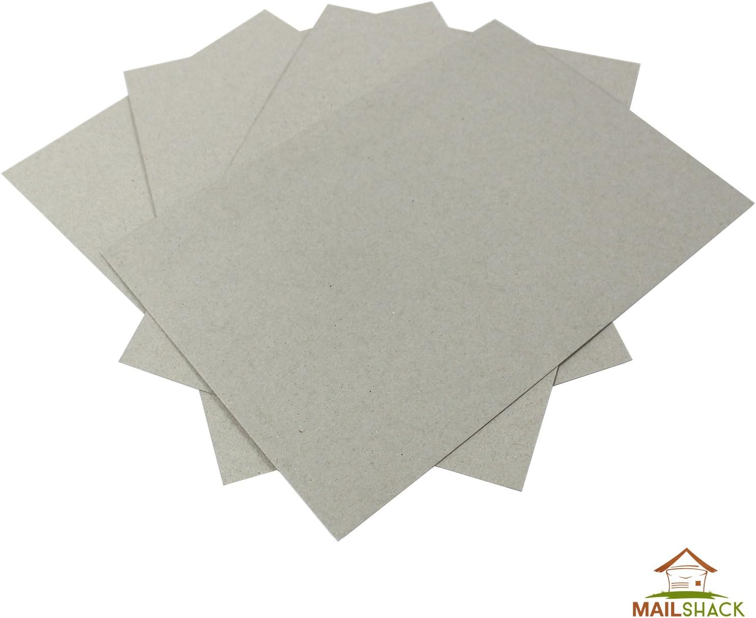 50 Sheets A4 Premium 700 Micron 0.7mm GREYBOARD Thick Strong Backing Card Craft