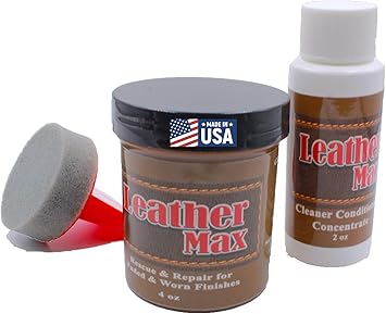 Amazon Com Furniture Leather Max Refinish And Restorer Kit 4 Oz
