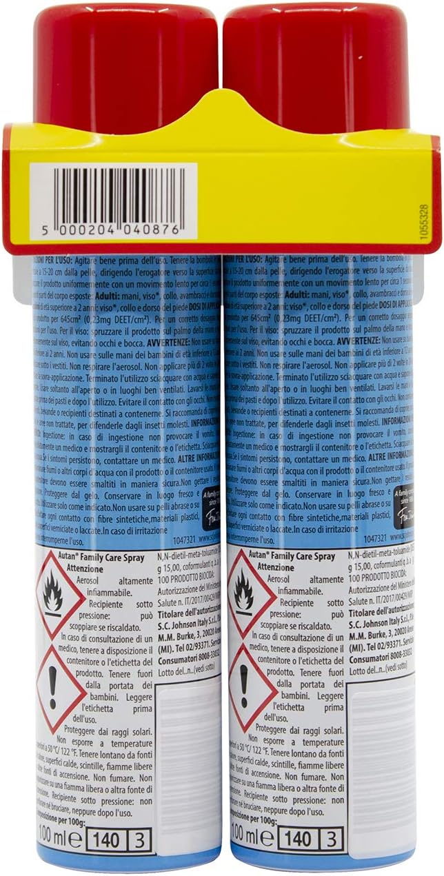 Autan Family Care 2 Packs of 100 ml, White, 100 ml (Pack of 2) - Image 3