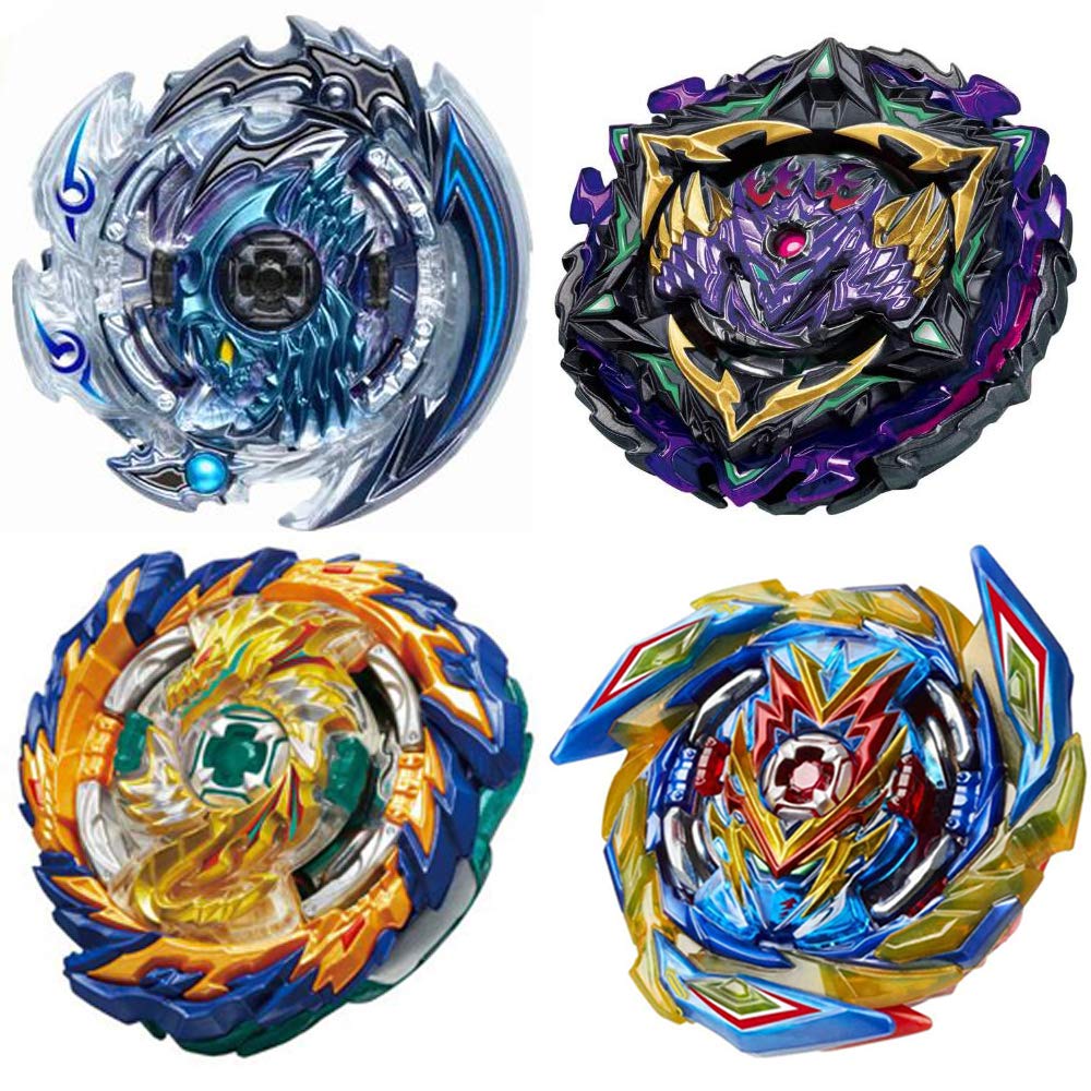 4 Pack Battle Burst Gyros Toys Set High Performance Battling Top, Birthday Party Gifts Idea Toys for Boys Kids Children Age 8+
