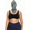 Swimming Full Head Sunscreen mask Facekini Face Bikini Sun Burn Protection for Both Kids and Adults Black