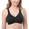 sheroine Plus Size Soft Cotton Wirefree Ultrathin Unpadded Bra