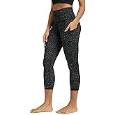 ODODOS Women's High Waisted Yoga Leggings with Pockets, Tummy Control Non See Through Workout Athletic Running Yoga Pants