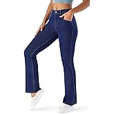 High Waisted Bootcut Jeans for Women, Fitted with Soft Stretch Fabric for Straight Leg Fit & Jeggings Comfort