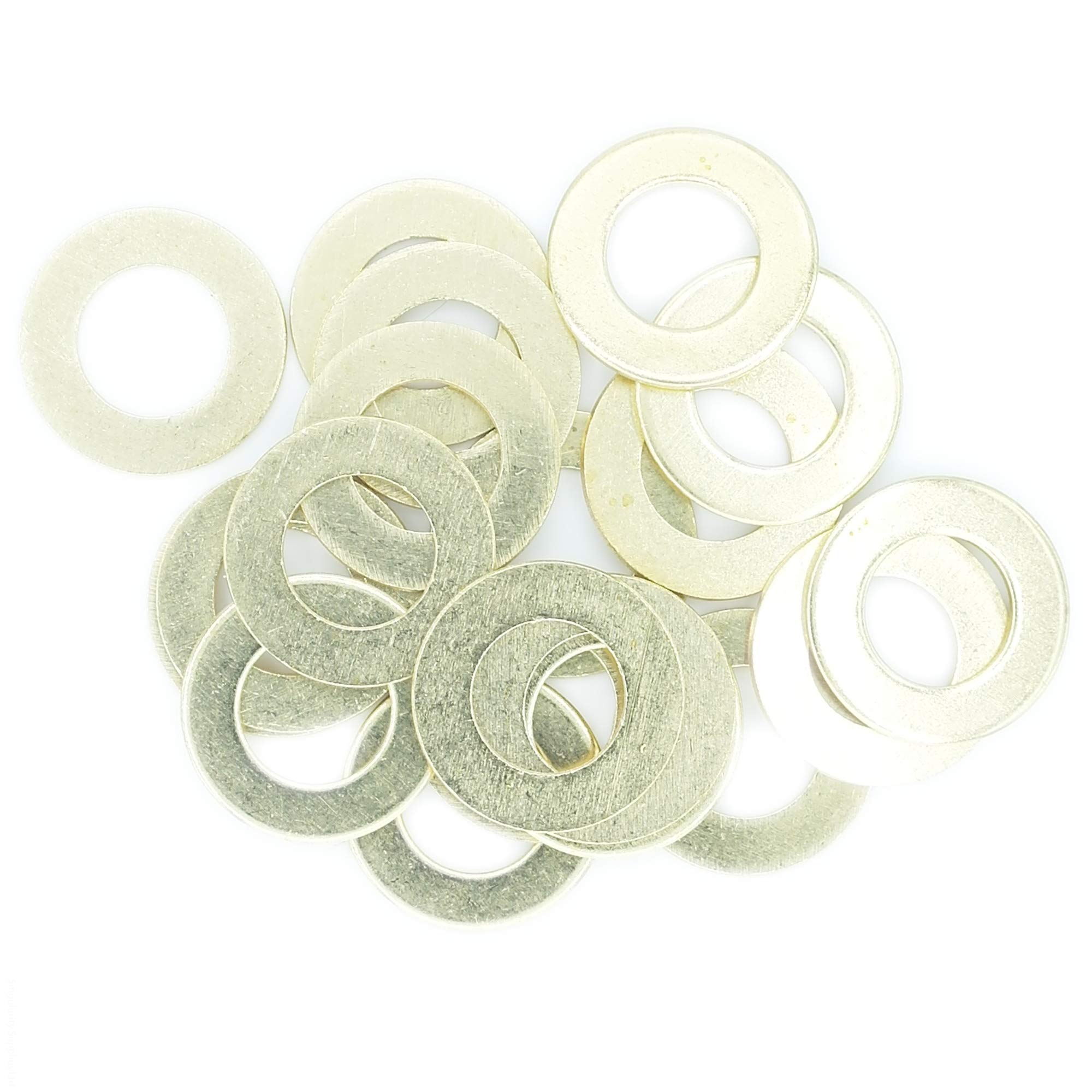 M8 (8mm) Flat Washer (Form A) - Brass (Pack of 20)