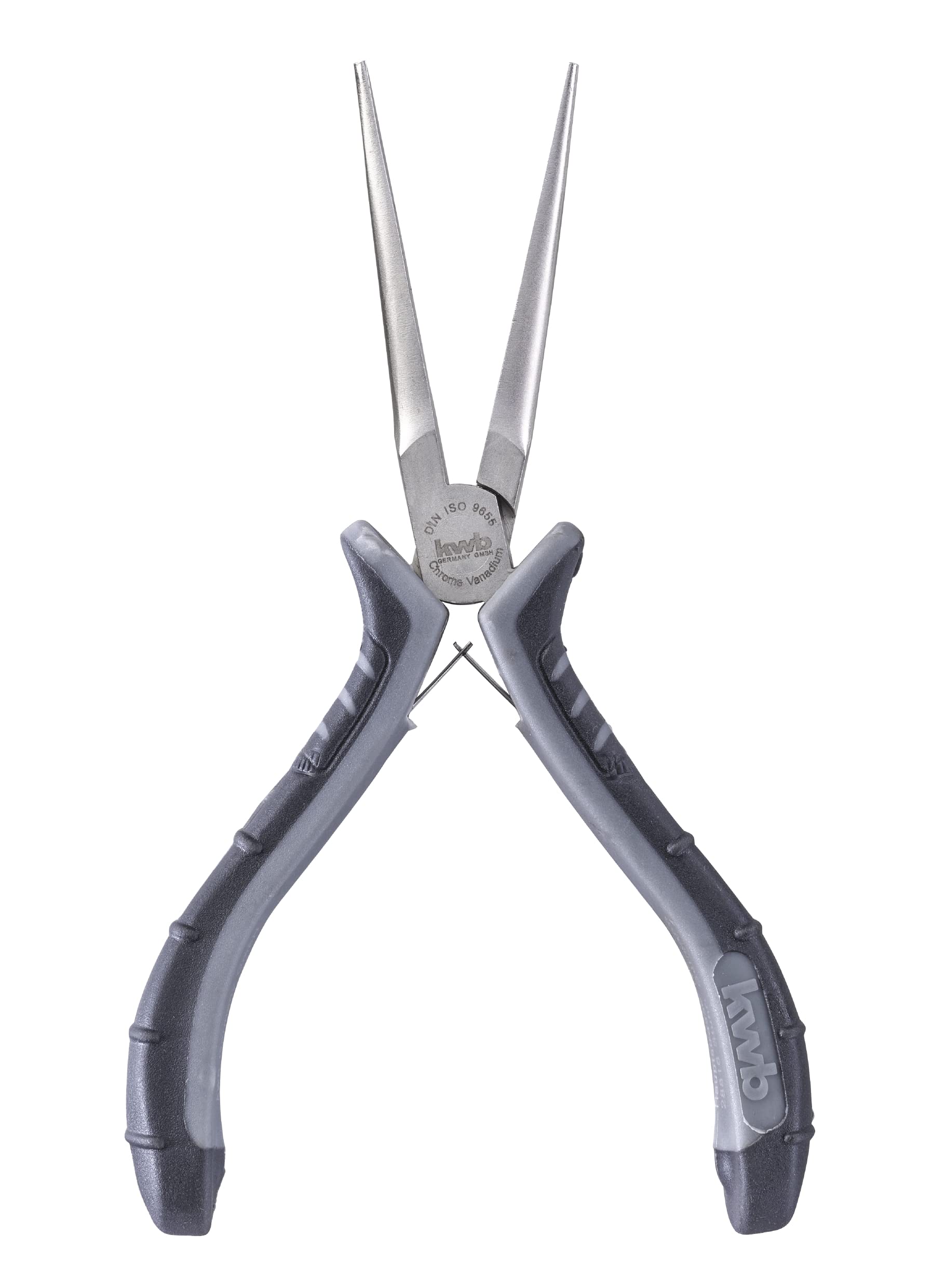 kwb Electronics Tummy 150 mm 389210, according to DIN ISO 9655, self-opening, handy, steel