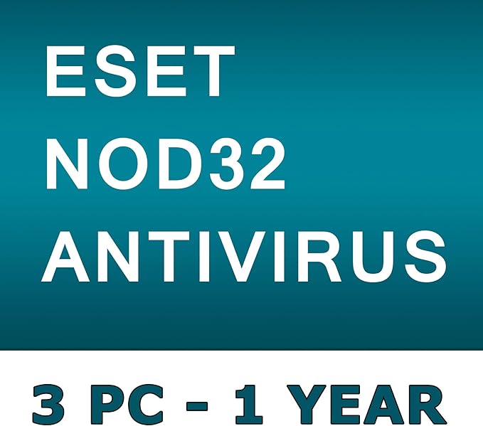 Amazon Com Eset Nod32 Antivirus 2019 3 Pc S 1 Year Windows