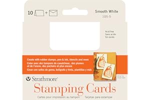 Strathmore Announcement Card White Smooth with no Deckle
