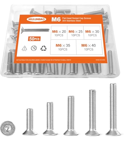 Pfs+screw vis à bois à embase T30 6x30 mm noir 6 pièces | Hubo