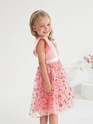 Toddler Girl Tulle Dress Summer Ruffle Sleeveless