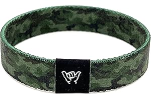 Hang Loose Bands - Southwestern Bracelet for Men, Women & Teens - Comfy Tribal Print and Boho - Western Style Reversible Wristband