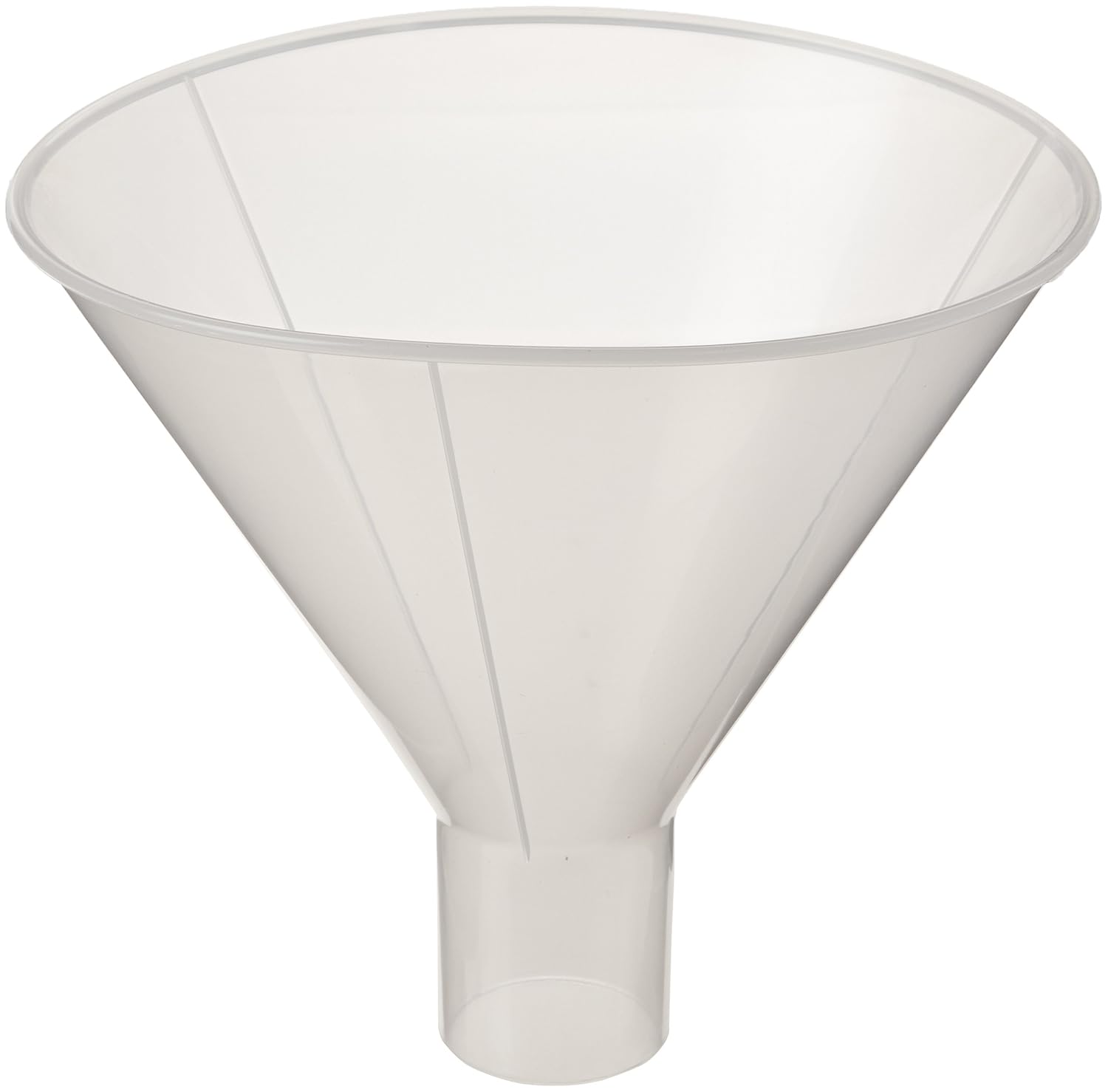 Globe Scientific 6001661 Polypropylene Powder Funnel, 180mm Funnel