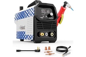 Reboot Plasma Cutter 60A, Large Integrated LED Digital Display, 120/240V Plasma Cutter Machine with IGBT Inverter, 1/2 Inch C