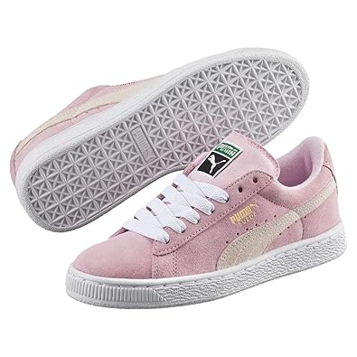 puma suede bambino rosa