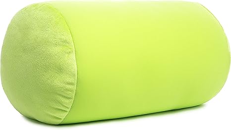 Microbead Pillow Neck Roll Bolster Pillows Green Microbead