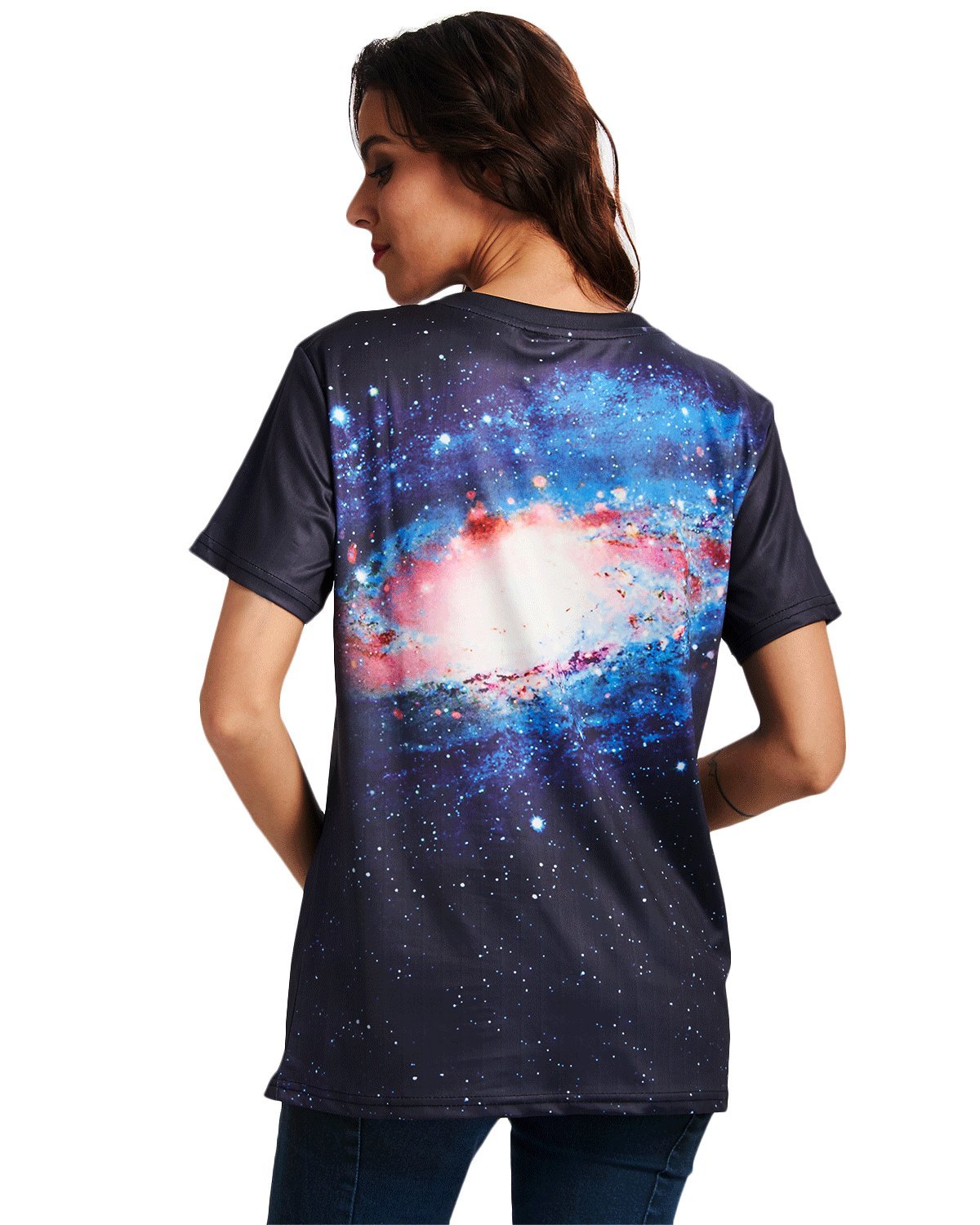 Leapparel Unisex Summer Graphic Multicolored Plaid T Shirts Tees Clothes S