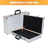 Trintion Aluminium Tool Box Flight Case with Password Lockable Storage view 2