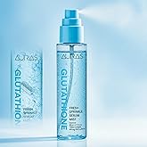 Auras Glutathione Brightening Face Mist K-Beauty | Fresh-Activated K-Beauty Spray Serum for Dull, Dry Skin, Hydrating Antioxidant Korean Skincare Serum & Setting Mist- 3.4 fl oz