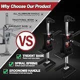 MEETOZ Labor Saving Arm Tool Jack 2 Pack 440LBS Lift Cabinets Flooring Windows view 4