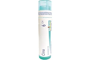 Boiron Cina 6ch,Homeopathic medicine. Each tube contains 4 g (approximately 80 pellets)