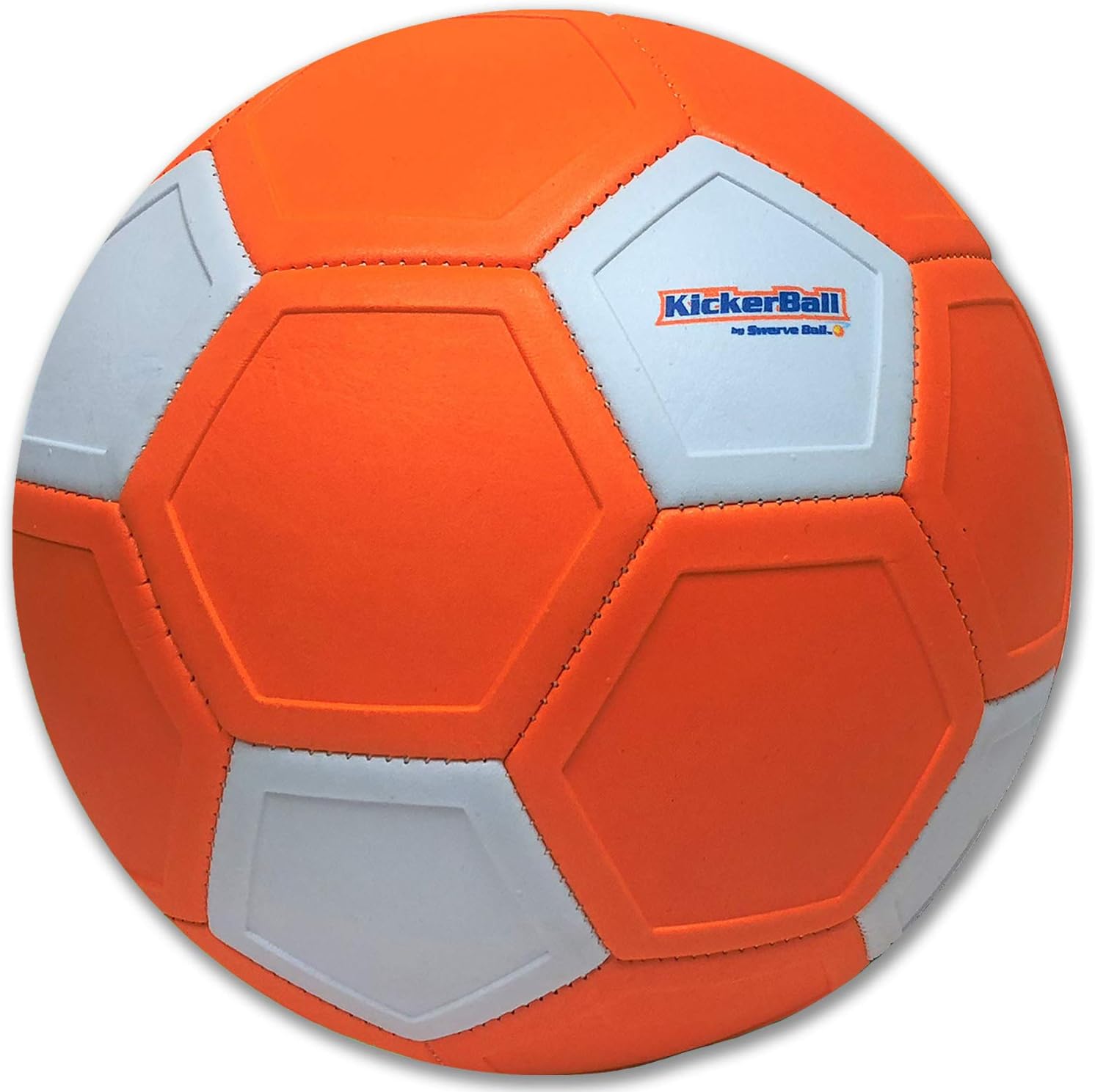 Kickerball - Curve and Swerve Soccer Ball/Football Toy - Kick Like The Pros, Great Gift for Boys and Girls - Perfect for Outdoor & Indoor Match or Game, Bring The World Cup to Your Backyard