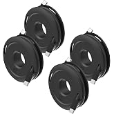 Side Winder Mini and Max Headphone, Earbud and Charging Cable Winder and Organizer Perfect for Wrapping Earbuds and Cords for Travel and Organization 4-Pack (Black, Max)