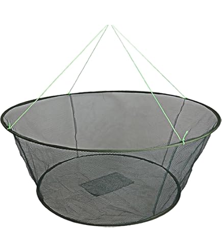 Épuisette Pliable 360° Pour Crevettes, Crabes, Poissons – Piège Automatique, Facile à Lancer