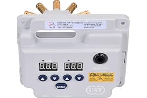 DIGI MISTER Atomizing/Evaporative Duct Mount Whole House Humidifier with UV-C LEDs, Variable Capacities for Homes up to 3500 