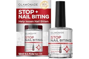 Glamonade Nail Biting Prevention For Kids: Nail Biting Treatment Anti Toddler Thumb Sucking Deterrent Stopper Nail Polish Nail Repair for Damaged Nails Safe Lasting Growth Strengthener Care