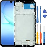 Foufinin for Samsung A24 5G Screen Replacement with Frame | for Samsung Galaxy A24 Screen Replacement kit A246U1 A24W A246F Touch Screen LCD Display Digitizer Assembly