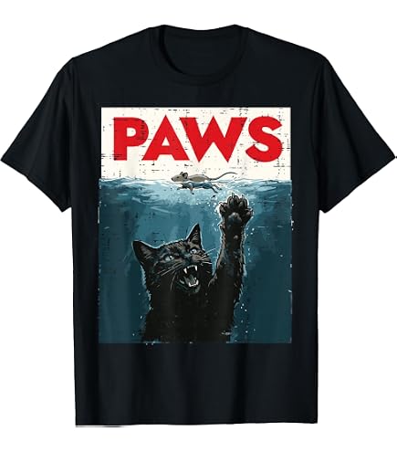 Amazon.com: Paws Parody Cat Mouse Humorous Cat Chasing Mouse