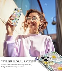 Avocase for iPhone 16 Plus Case, Colorful Oil