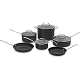 Cuisinart 66-10 Chef's Classic 10-Piece Cookware Set Nonstick-Hard-Anodized