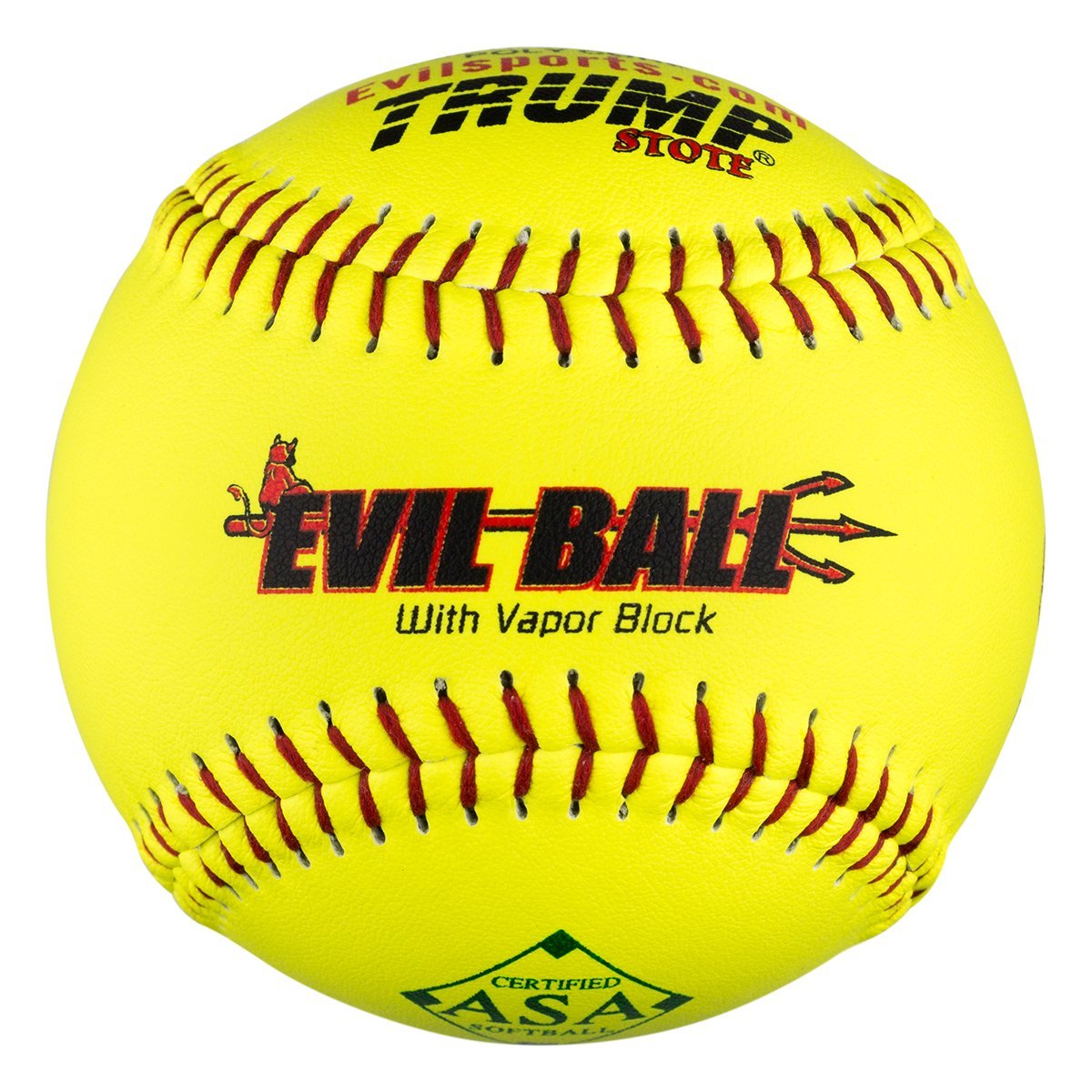 Photo 1 of 1 Dozen ASA Evil Ball 12" Softballs 52 COR 300 Compression 12 Balls (MP-Evil-RP-ASA-Y)