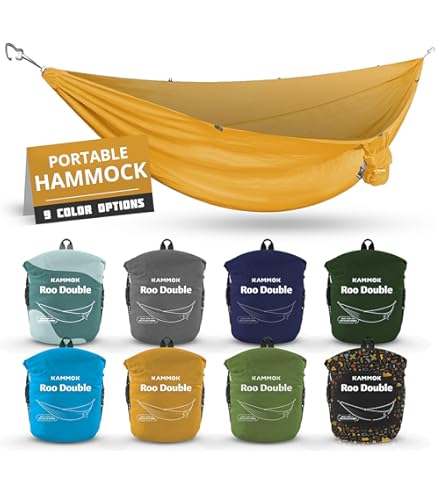 KAMMOK Roo Double ハンモック Camping Hammock - Roo Double Hammock | Kammok