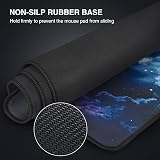 EFISH Extended XL Mouse Pad 800x300x3 mm Stitched Edges Non-Slip Base view 5