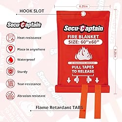 SecuCaptain Emergency Fire Blanket for Home