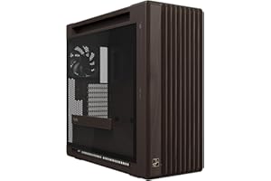 ASUS ProArt PA602 Wood Edition Retro Brown E-ATX Mid-Tower Case with Tempered Glass, 440 mm GPU Support, 420 mm Radiator & 3 
