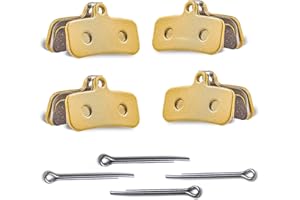 HAVANSIDY 4 Packs Replacement Genuine Front and Rear Basin Brake Pads for Sur Ron Light Bee X/S, Talaria Sting MX3 R/MX4 and Segway X160/X260, Electric Off-Road Bike Replacements